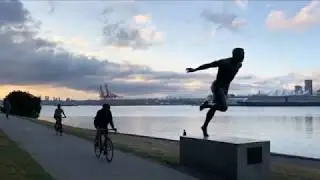 Training Session for GranFondo in beautiful Vancouver