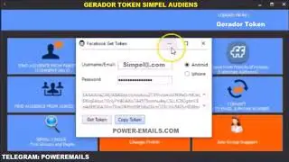🎯Sistema Gerar Token Simpel Audiens Ilimitado