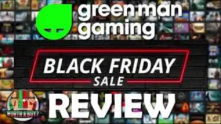 Greenman Gaming Black Friday Sale Review