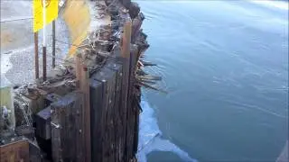 BC Ferries - Queen of Nanaimo hits dock twice at Tsawwassen terminal on July 1st, 2011
