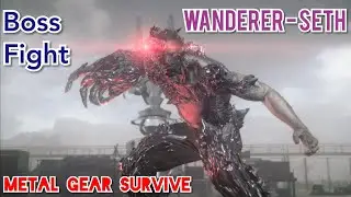 Metal Gear Survive - Mid Boss Fight - Wandrer SETH - 1080p 60fps HD