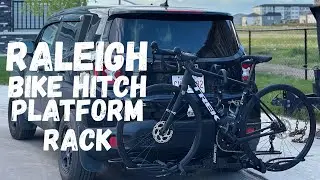 Raleigh 2-Bike Hitch Platform Rack Installation