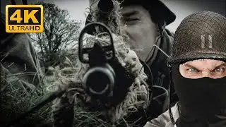 1 SINGLE SNIPER ELIMINATES 11 GERMAN SOLDIERS (UHD 4K) - BFV