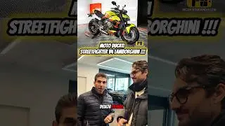 Veja essa moto Ducati lamborghini !!!#tiagotcar #ducati #lamborghini #moto #sui&ccedil;a