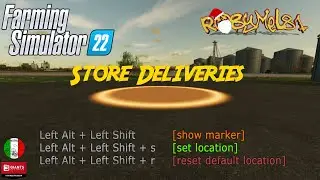 FARMING SIMULATOR 22  - ITA - Store Deliveries - TEST MOD/TUTORIAL (Solo Pc)