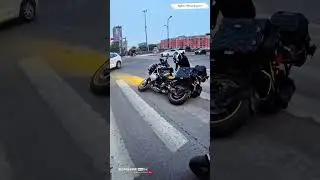 Здесь не до сна &mdash; GS &laquo;вздремнул&raquo; на парковке (POV) #bmw1250adv #pov #adv