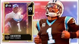 99 OVERALL CAM NEWTON NFL DRAFT MASTER GAMEPLAY!! What If... Buffalo Bills Theme Team MUT 20