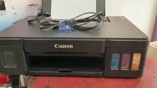 Canon G1000 manual nozzle check & deep cleaning