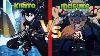 Jump Force MUGEN Kirito vs Inosuke