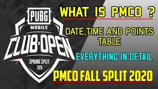 What is PMCO ? Date, time, points table ( Everything in details ) Pubg Mobile Club Open 2020