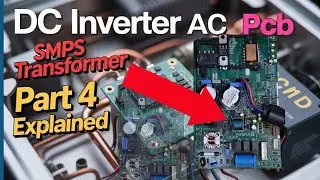Dc inverter ac pcb SMPS transformer & pcb wiring diagram Part 4