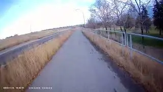 Exploring the Bow River bike path. From 26th ave S.E. To Heritage Blvd & back to 17th  (Part 14)