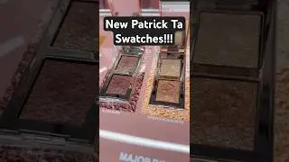 NEW Patrick Ta Eyeshadow Duo Swatches
