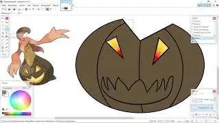 Pumpdjinn speed paint (Mega/Alternative Form?)