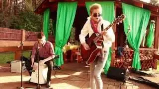 #AA band Funk Jam (cajon & acoustic guitar) live at wedding party
