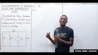 FE Review: Circuit Analysis | How to Determine the Branch, Node & Independent Loop of a Circuit...
