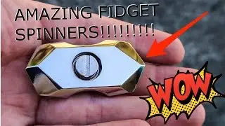 Top 10 BEST FIDGET SPINNERS! (Coolest Fidget Spinner Toys You Won't Believe Exist)