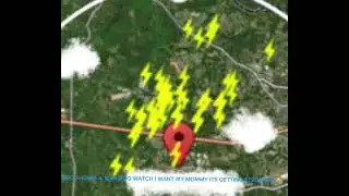 WAAAAH #weather #tornado #thunderstorm #severethunderstorm #weatherbug #lightning #scared #help
