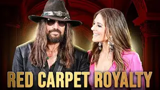 Elizabeth Hurley & Billy Ray Cyrus Family Red Carpet Debut