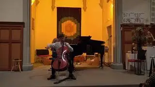 J.C.Bach, Cello Concerto c-moll, 1st mvt, performed by Benjamin Branson (13)