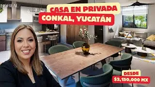 Casas en preventa en privada Estela Boreal en Conkal Yucat&aacute;n!!!