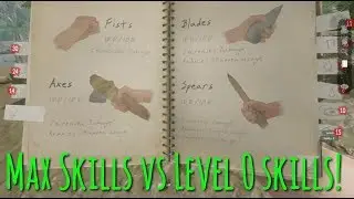 Almost All Skills Maxed Vs Level 0 | Green Hell