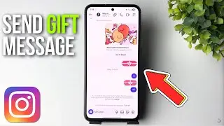 как отправить подарочное сообщение в Instagram