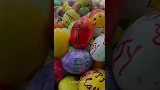 Easter Egg Preparation #easter #easterbunny #easteregg