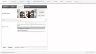 HTML5 website - splash page