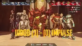 Overwatch OverKill Gosu Gamers Group Stage EU IDDQD (3) -  (0) IMPULSE11 [RU] recast