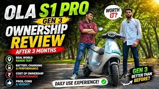 Ola S1 pro gen 3 Ownership review| worth it to buy or not?| Review | after 3 months|