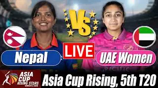 UAE Women vs Nepal Women live Score | NEP W vs UAE W live Score 5th T20 Commentary & Analysis