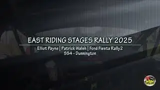 East Riding Stages Rally 2025 - Elliot Payne - Onboard SS4