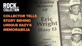 Collector Displays Rare Eazy-E, Aaliyah, and Michael Jackson Memorabilia | Rock My Collection