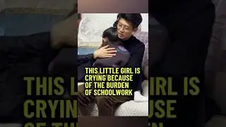This Little Girl Is Crying Because Of The Burden Of Schoolwork