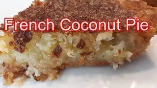 French Coconut Pie