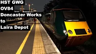 HST GWG - OV84 - Doncaster Works to Laira Depot