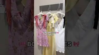 TARGET BOW DRESSES!!🎀