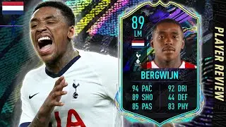 FUT FUTURE STARS BERGWIJN PLAYER REVIEW! | WORTH 1MILL COINS? | FIFA 21 ULTIMATE TEAM