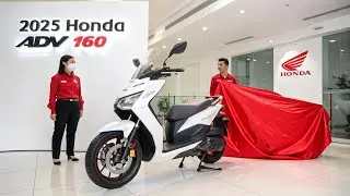 🚨 New 2025 Honda ADV 160 | Next-Gen Adventure Scooter Shocks Everyone! 😱🚀