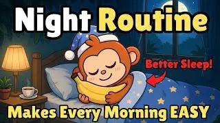 Monkey&rsquo;s Night Routine for Easy Mornings (Better Sleep Secret)
