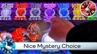 5 Dragons Rapid Slot Machine Nice Mystery Choice Bonus