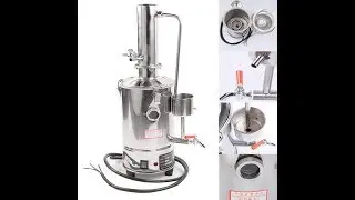 how to assemble the stainless steel water distiller