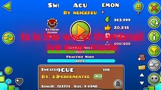 I beat 3 extreme demons for fun in 1 day