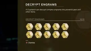 Destiny 2 Exotic Engrams - Opening 10 Exotic Engrams - Titan - Engram Rewards and Loot - 25 Jun 2023