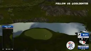 Golden Tee Great Shot on Monte Zeballos!