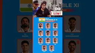 India team playing 11 for 5th test match 💀😱 #indvseng #playingxi #gill #klrahul #cricket
