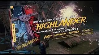 Highlander - Mondo x SteelBook #014 - Hi Def Ninja Exclusive Preview