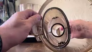 Cuisinart DLC Removing chute top dismantle food processor lid