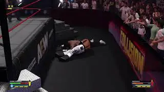 AEW Collision Johnny Hannagan  v Dead Kelly National championship